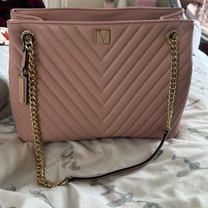 Victoria’s Secret Shoulder Tote Pink Color Shade